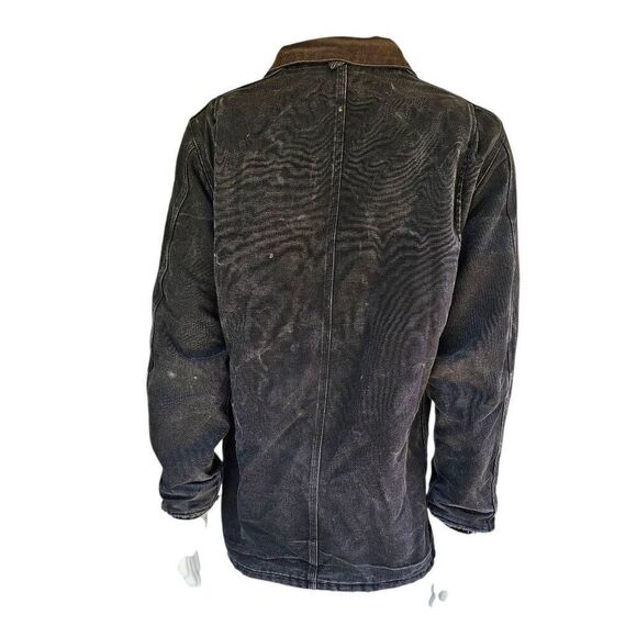 Vintage Carhartt Distressed Chore Jacket Blanket Lined Workwear Men’s XL grail - Picture 5 of 14